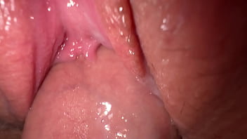 Utterly close up plumb cock-squeezing teen pussy, Epic white-hot twat